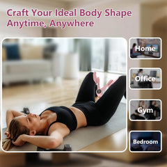 Fitness Mantra® Thigh Master for Women | Digital Counter Inner Thigh, Hip & Leg Toning Exerciser | Adjustable Resistance Home Fitness Equipment| 1 Piece| Multicolor|