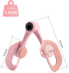 Fitness Mantra® Thigh Master for Women | Digital Counter Inner Thigh, Hip & Leg Toning Exerciser | Adjustable Resistance Home Fitness Equipment| 1 Piece| Multicolor|