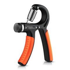 Fitness Mantra® Weight Adjustable Hight Quality Hand Gripper for Men & Women |Hand Grip|Finger Exerciser|Power Gripper|Hand Exerciser Equipment|Hand Strengtheners| Color Bhagwa| 10KG-40KG|