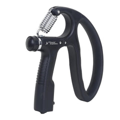 Fitness Mantra® D Shape 10KG To 100KG Weight Adjustable Professional Counter Hand Gripper| Black, D-SHAPE|